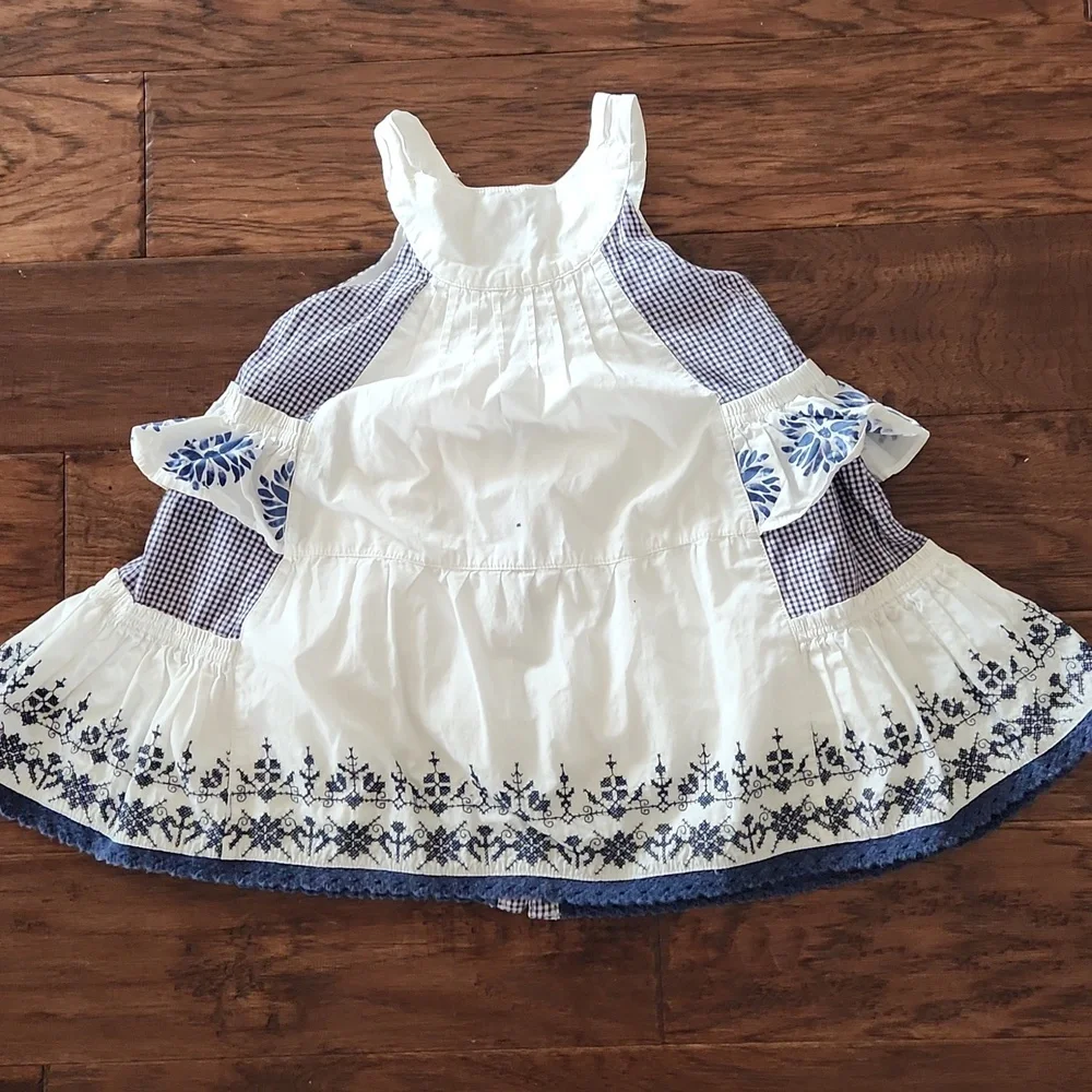 Catimini Embodied Preppy Summer Dress Toddler Girl 4T
